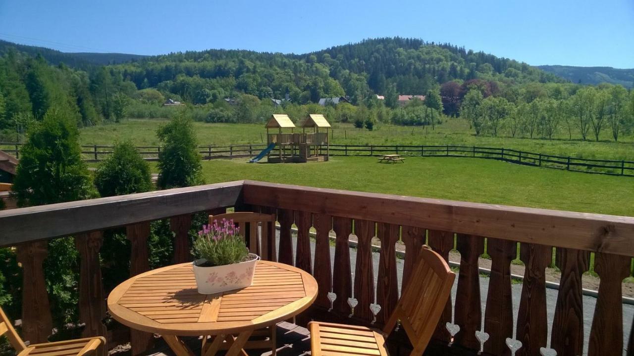 Wysokie Laki Domki W Gorach Kowary Exteriör bild